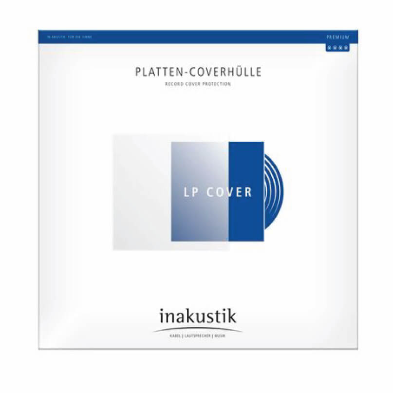 Inakustik Premium Record Outer Cover Protection (Pack Of 50) Inakustik premium record outer cover protection (pack of 50)