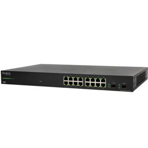 Araknis Networks 310 Series 16-port L2 Managed Gigabit Switch with Full PoE+ and Front Ports