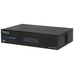 Araknis Networks 110 Series 8-port Unmanaged+ Gigabit Switch with Rear Ports