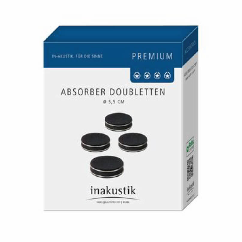 Inakustik Premium Doublette Rubber Damping Shock Absorber- Set Of 4 Inakustik premium doublette rubber damping shock absorber- set of 4 - image 2