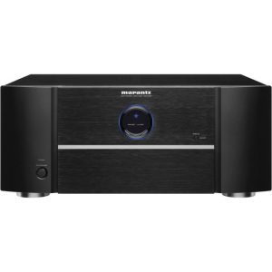 Marantz MM7055 5-Channel Power Amplifier delivering 140W per channel, ideal for high-performance home theater setups with advanced audio fidelity and sleek design