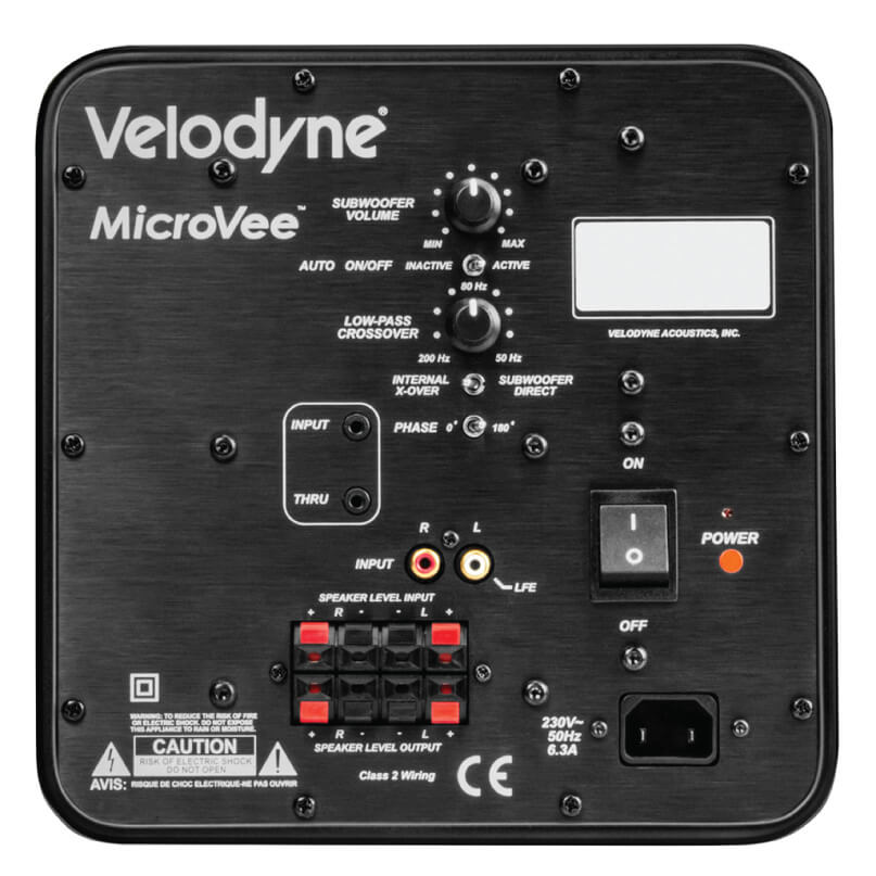 Velodyne Microvee Mkii Subwoofer Velodyne microvee mkii subwoofer - image 4