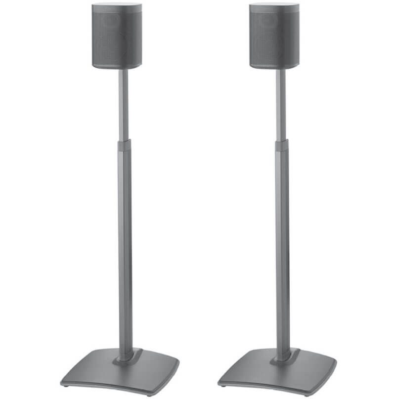 Sanus Wssa2 Adjustable Height Wireless Speaker Stands Sanus wssa2 adjustable height wireless speaker stands