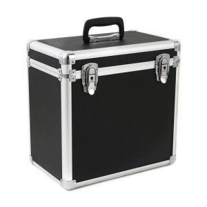 Silcron LP-80 Aluminium 55 Record Carrying Case