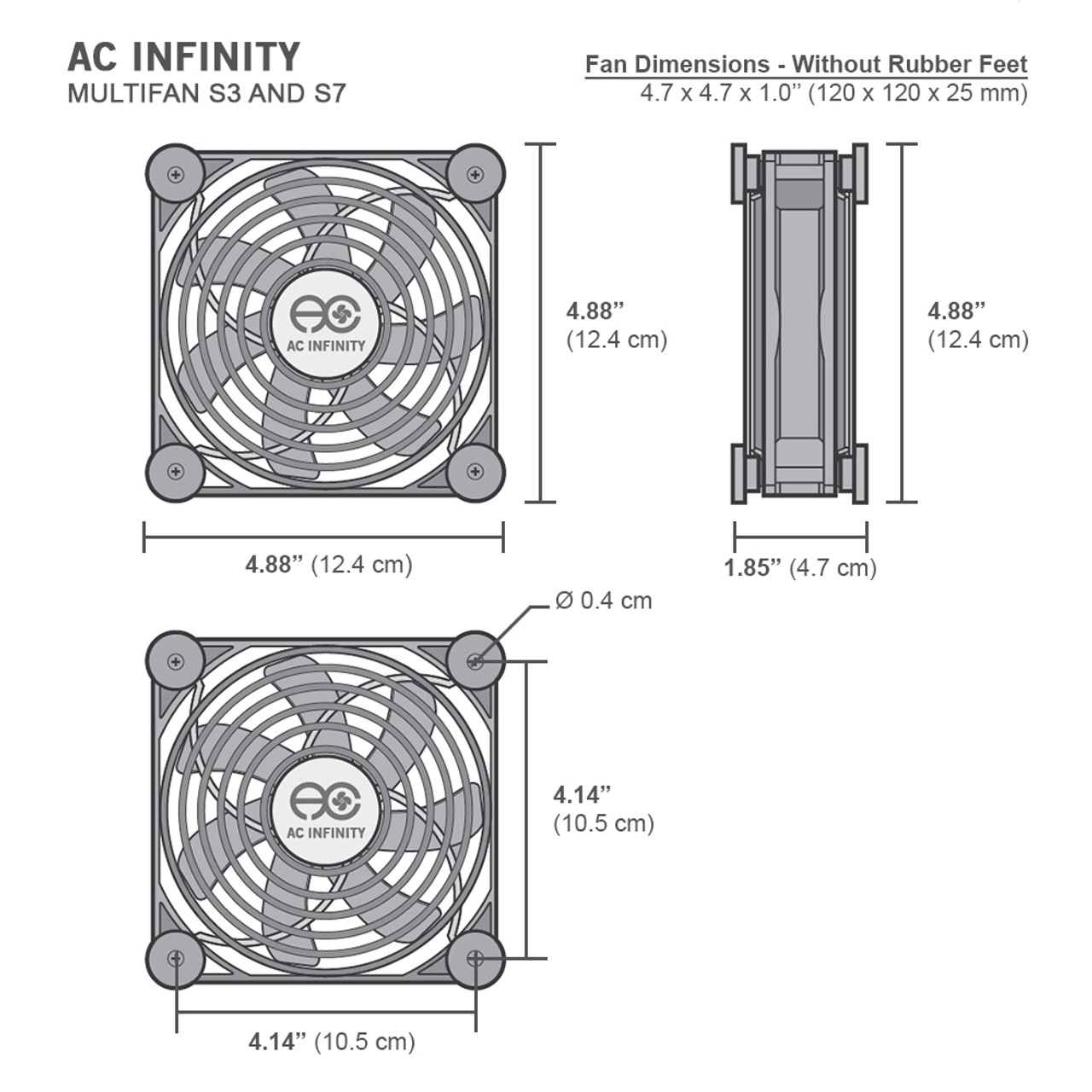 Ac Infinity Mpf120A2 Multifan S7 Ac infinity mpf120a2 multifan s7 - image 2