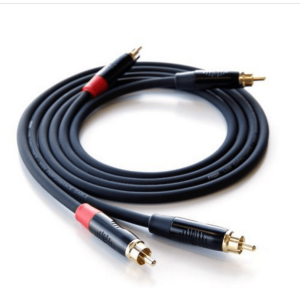 Rega Couple 3 high-performance RCA interconnect cable with custom Rega connectors, designed for enhanced audio signal transfer and minimal interference.