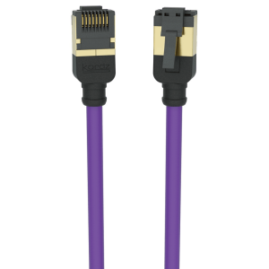 Kordz PRS Series CAT6A U/FTP Network Patch Cords - PURPLE