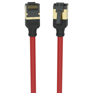 Kordz PRS Series CAT6A U/FTP Network Patch Cords - RED