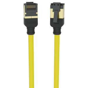 Kordz PRS Series CAT6A U/FTP Network Patch Cords - YELLOW