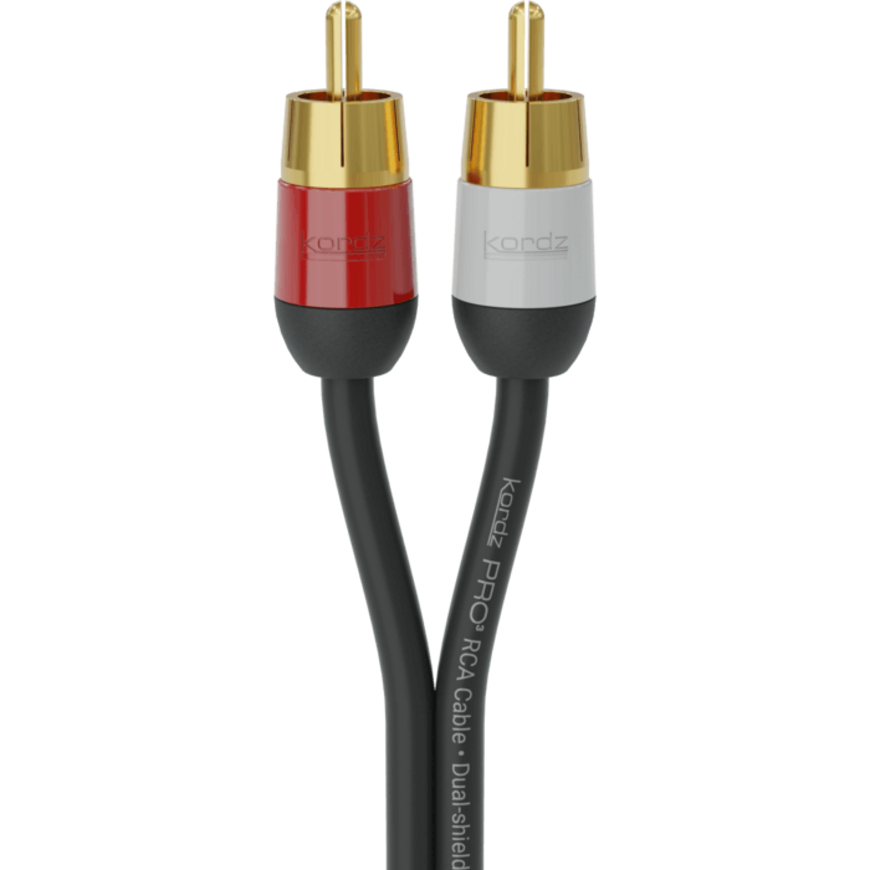 Kordz Pro3 Series Rca Cables - Twin Kordz pro3 series rca cables - twin
