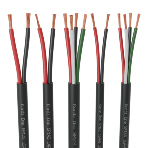Kordz ONE Series Bulk Speaker Cables - BLACK