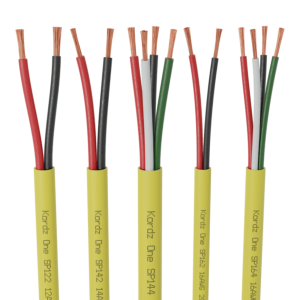 Kordz ONE Series Bulk Speaker Cables - YELLOW