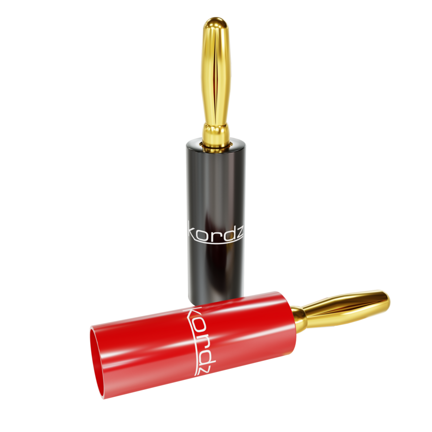 Kordz One Series Banana Plugs Kordz one series banana plugs