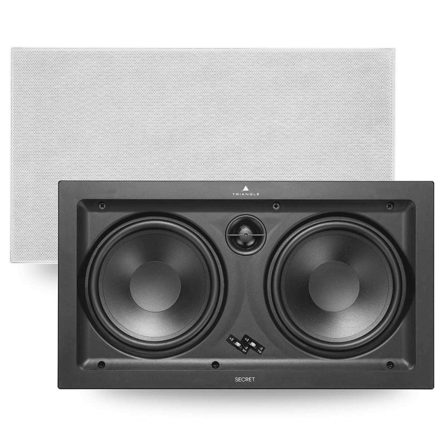 Triangle Secret Lcr7 Custom In-Wall Speaker Triangle secret lcr7 custom in-wall speaker