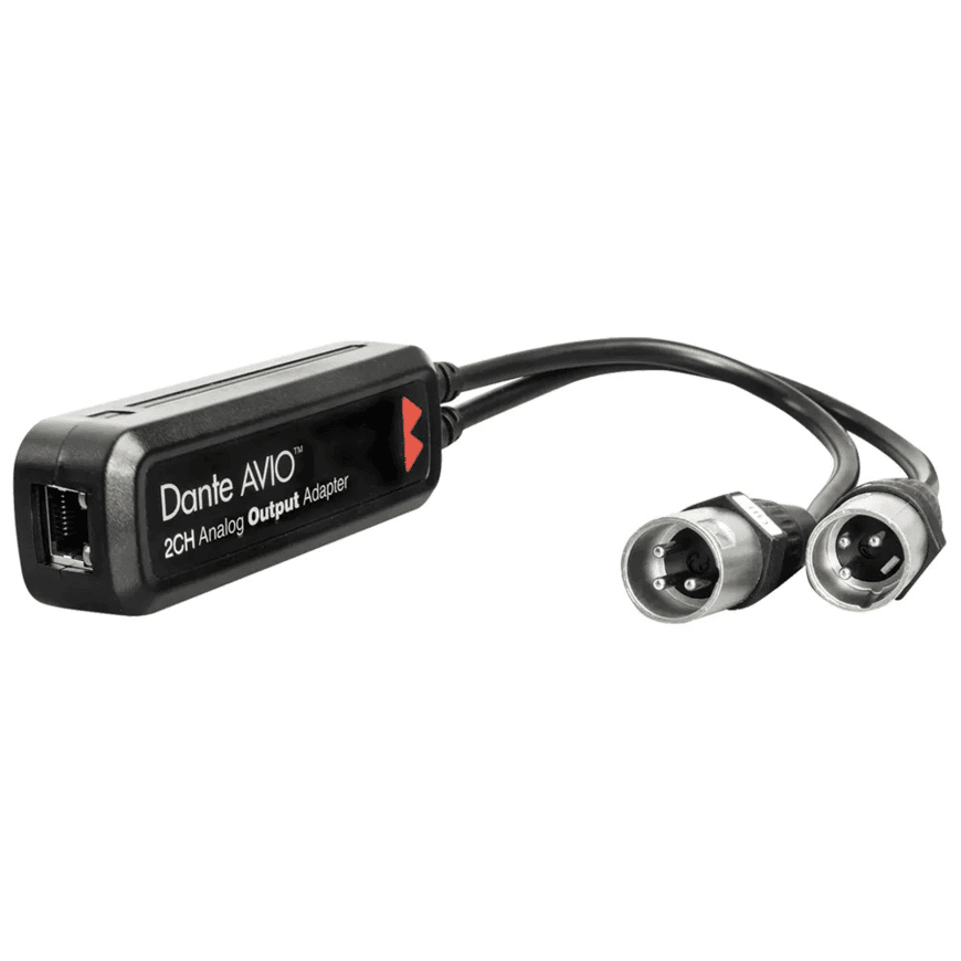 Jands La-466 Dante 2 Channel Output Xlr Adapter Jands la-466 dante 2 channel output xlr adapter