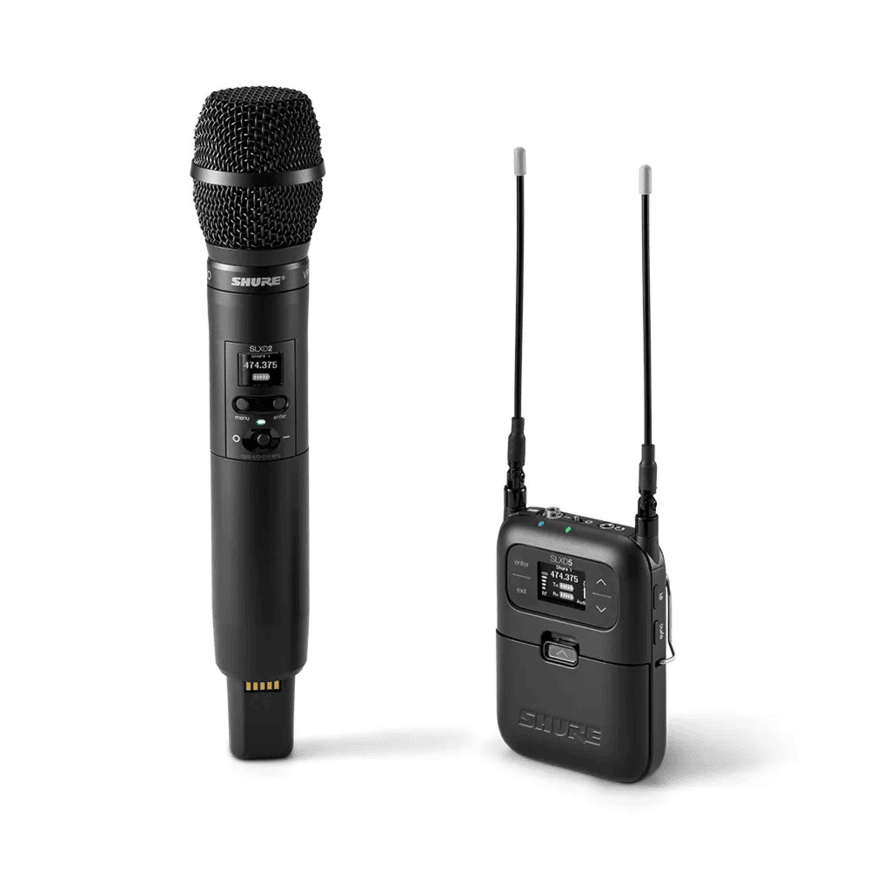 Jands Portable Digital Wireless Handheld System Slxd2 Tx; Vp68 Mic; Slxd5 Rx; Frequency L57 = 650–694Mhz Jands portable digital wireless handheld system slxd2 tx; vp68 mic; slxd5 rx; frequency l57 = 650–694mhz