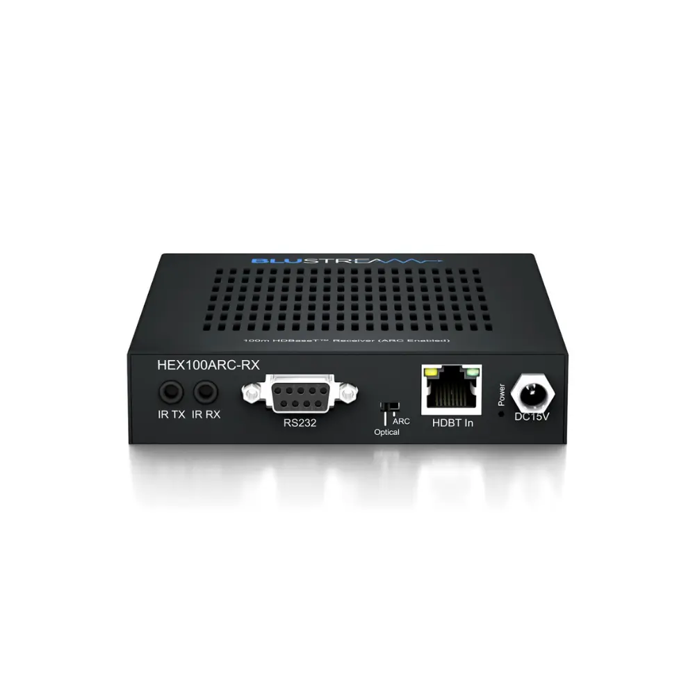 Blustream Hex100Arc-Rx Hdbaset Receiver – 100M 4K, Arc, Poc, Optical In, Rs-232 Blustream hex100arc-rx hdbaset receiver – 100m 4k, arc, poc, optical in, rs-232 - image 4
